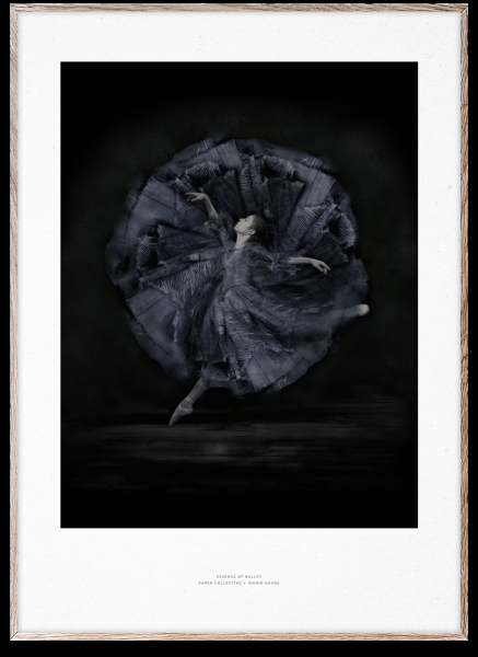Plakat 'Essence of Ballet 06' 50x70 - Sort/Hvid