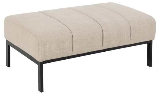 Siddemøbel 'Caix' - Beige/Sort