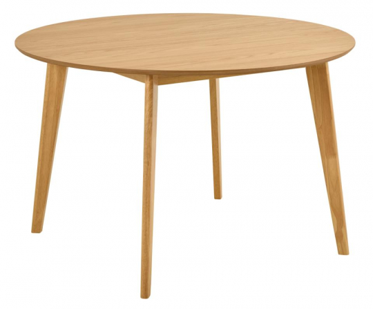 Spisebord 'Roxby' Rundt 120x76cm - Natur