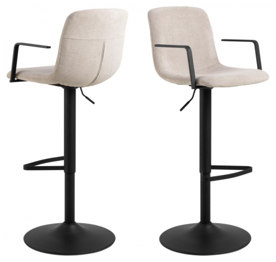 Barstol 'Pablo' - Lys Beige