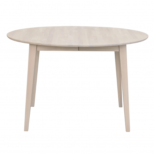 Spisebord 'Filippa' Rund 120cm - Hvidpigmenteret