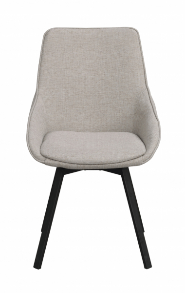 Stol 'Alison' - Beige/sort