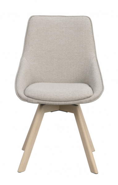 Stol 'Alison' - Beige/hvidpigmenteret