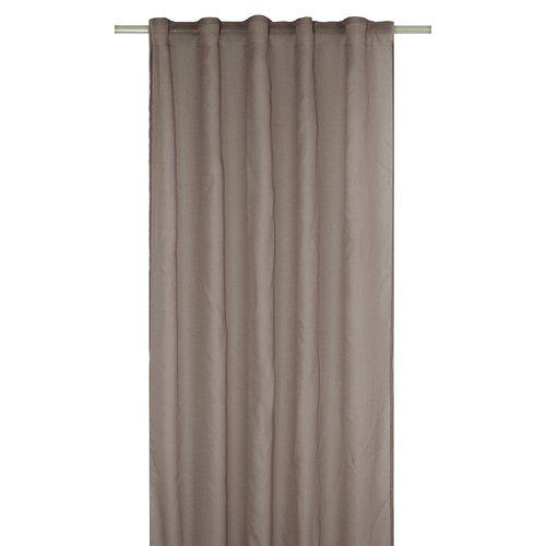 2-pak Gardin 'Rimmy' 140x300 - Brun
