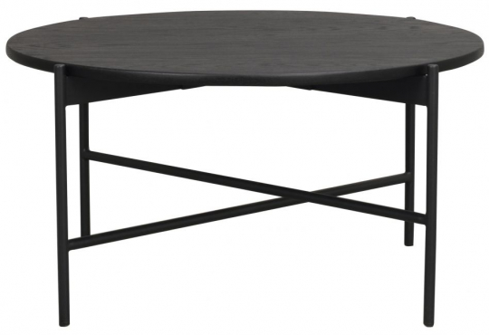 Sofabord 'Skye' Rundt 89cm - Sort