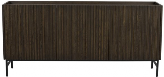 Sideboard 'Halifax' 160x40cm - Brun/Sort