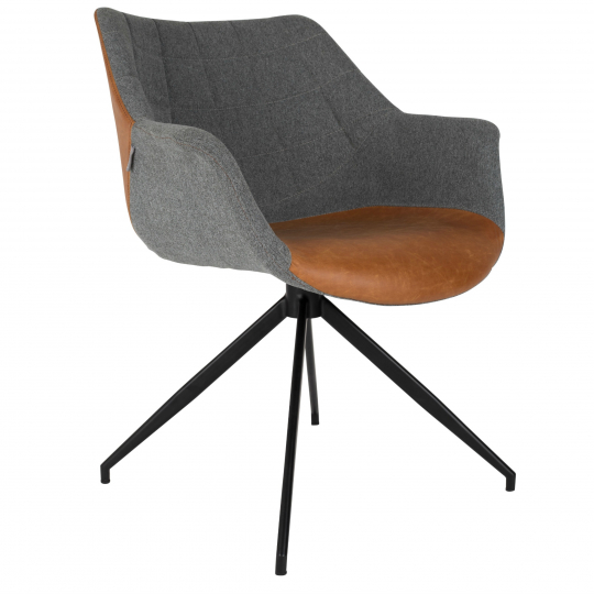 Lænestol 'Doulton' - Brun