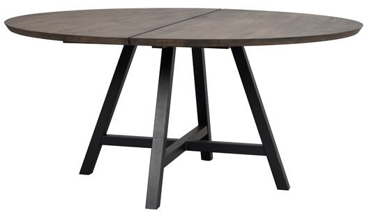 Matbord 'Carradale' Rund 150cm - Brun/X-ben