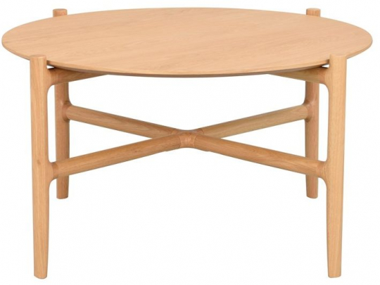 Soffbord 'Holton' Rund 80cm - Natur