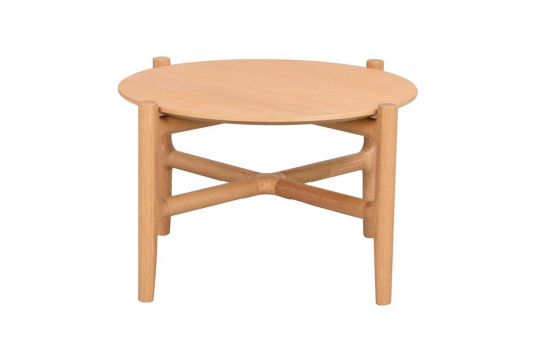 Soffbord 'Holton' Rund 55cm - Natur