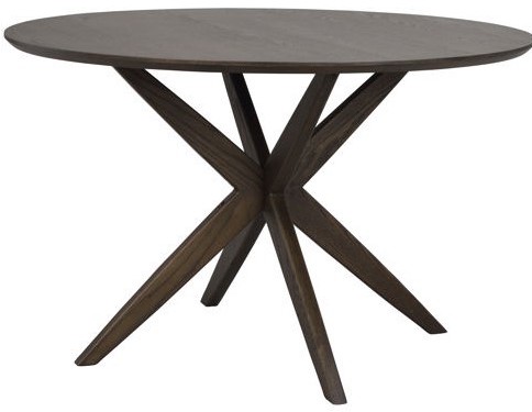 Spisebord 'Calverton' Rundt 120cm - Brun