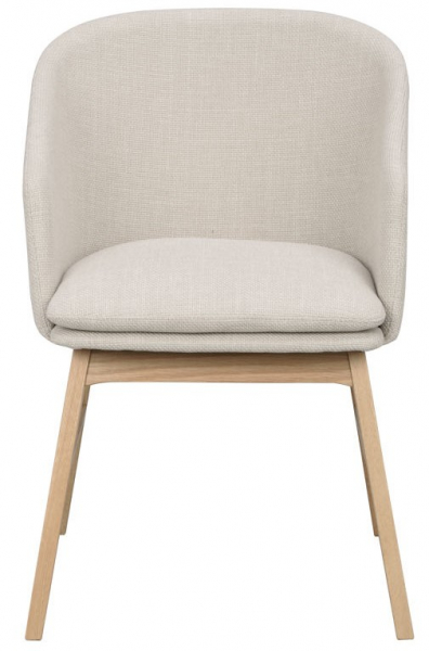 Armlænestol 'Windham' - Beige/Eg
