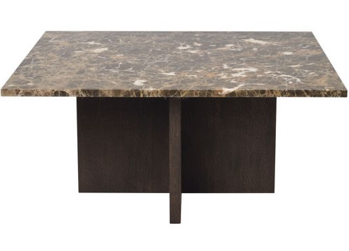 Sofabord 'Brooksville' 90x90cm - Brun