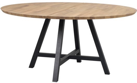 Spisebord 'Carradale' Rund 150cm - Eg/X-ben