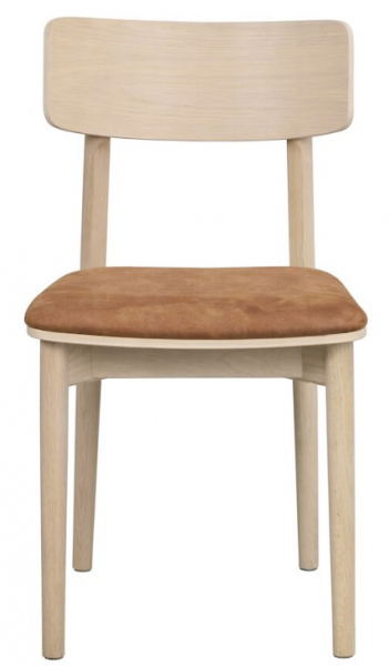 Stol 'Wolcott' - Lys eg