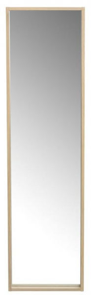 Spejl 'Hillmond' 150x40cm - Lys eg