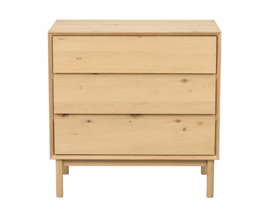 Kommode 'Mackay' 3L mellem - Eg