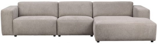 4-personers sofa 'Willard' Chaise Long H - Beige