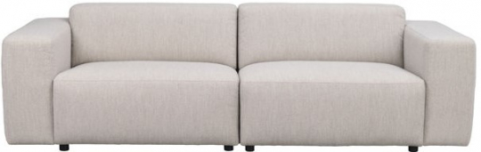 3-personers sofa 'Willard' - Lysbeige