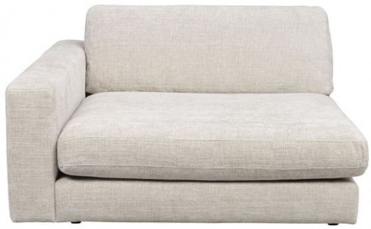 Chaise longue 'Duncan' V - Lys grå
