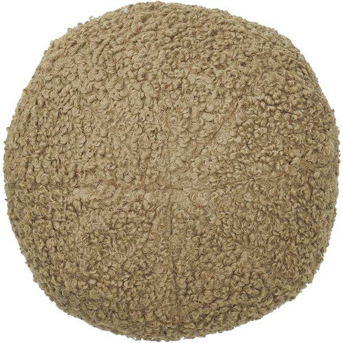 Pyntepude 'Elsie' 25cm - Beige/Brun