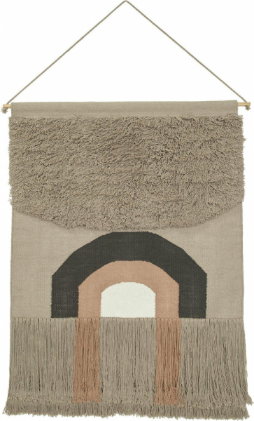 Vægdekoration 'Adam' 80x105 - Beige