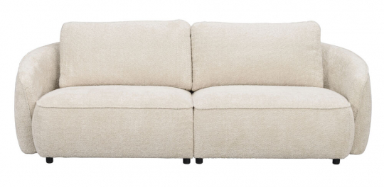 Sofa 3 personer 'Norris' - Lys beige