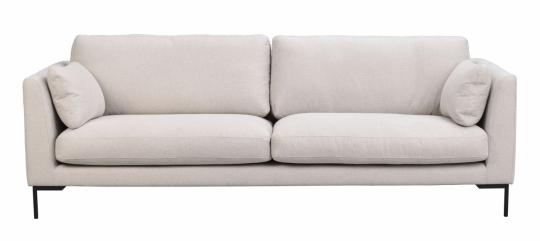 3-personers sofa 'Corwin' - Lysbeige