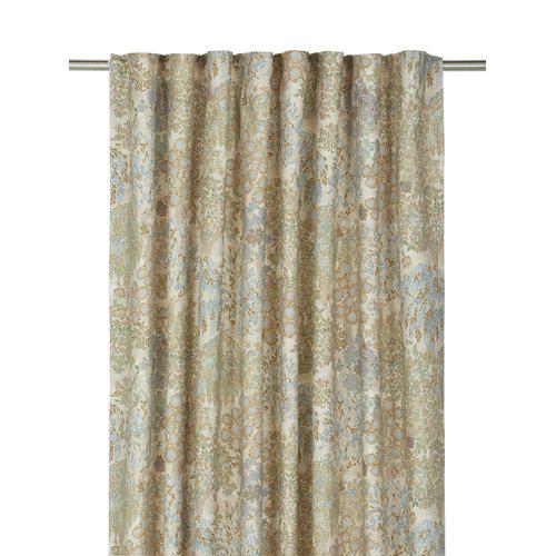 2-pak Gardin 'Aran' 135x260 - Beige