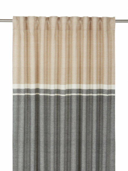 2-pak Gardin 'Carin' 140x260 - Brun