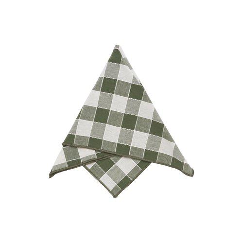 Serviet 'Mary' 45x45 - Grøn