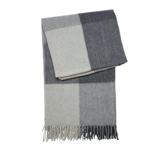 Plaid 'Ulla' 130x170 - Grå