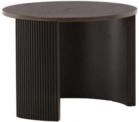 Sofabord 'Ballstad' Rund 60cm - Brun