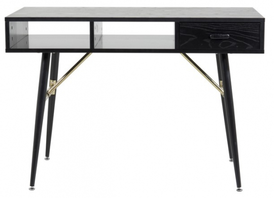 Skrivebord 'Glomma' 60x110cm - Sort
