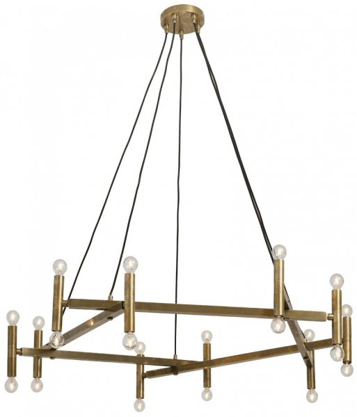 Loftlampe 'Chandelier' - Messing