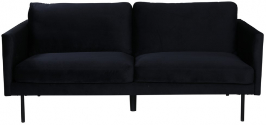 Sofa 'Åland' 2-sæde - Sort