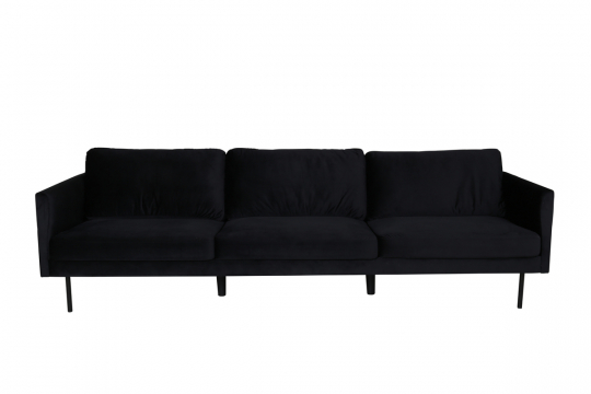 Sofa 'Åland' 3-sæde - Sort