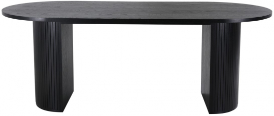 Spisebord 'Barkaby' 90x200cm - Sort