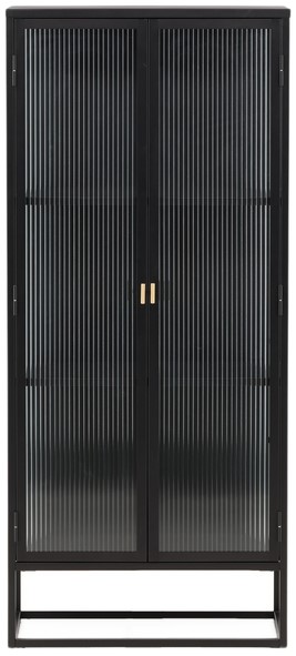 Skab 'Grebbestad' 70x160cm - Sort