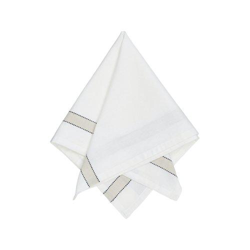 Serviet 'Siri' 45x45 - Hvid
