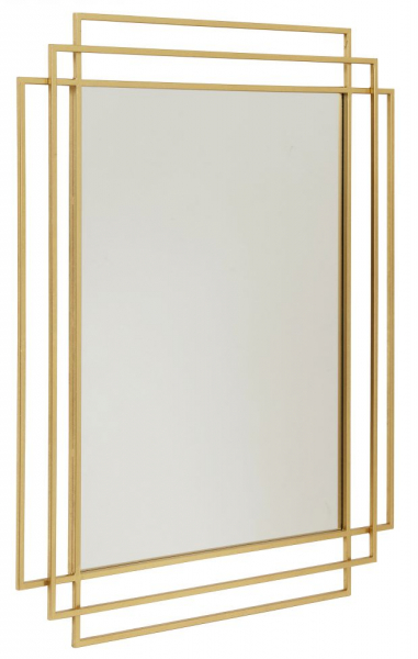 Spejl 'Square' 76x97cm - Guld