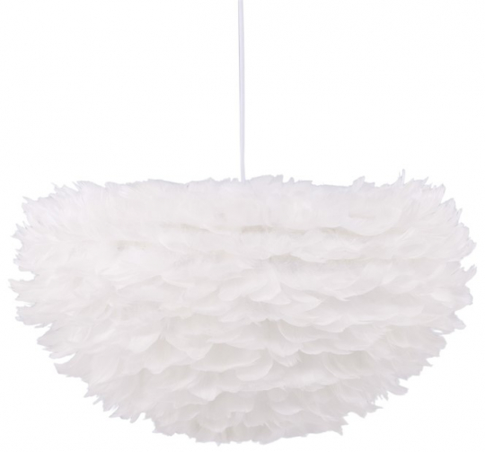 Loftlampe 60x60 'Lovisa' - Hvid