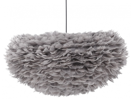 Loftlampe 75x75 'Lovisa' - Grå