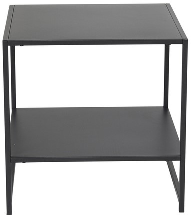Sidebord 'Strömstad' 51x51cm - Sort
