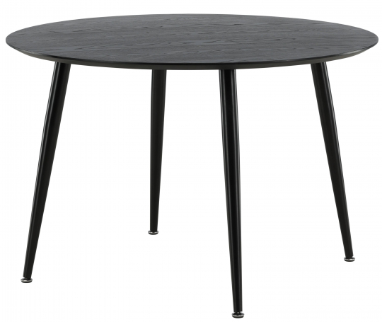 Spisebord 'Trosa' Rundt 120cm - Sort