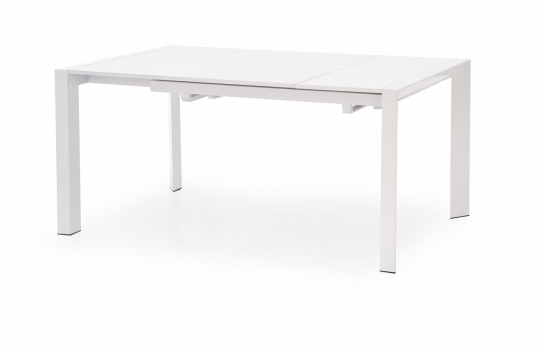 Spisebord 'Standford' 130-210cm - Hvid