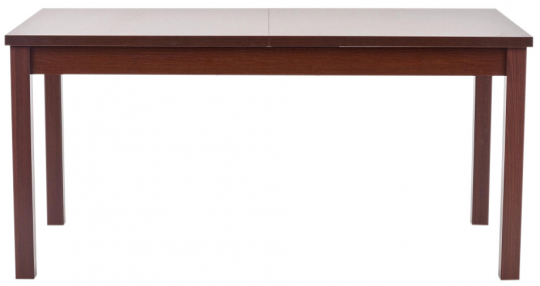 Spisebord 'Dark Walnut' 118-158x75cm - Mørkebrun