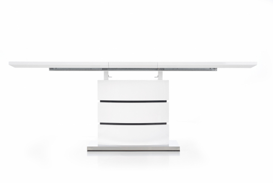 Spisebord 'Nobel' 160-200cm - Hvid