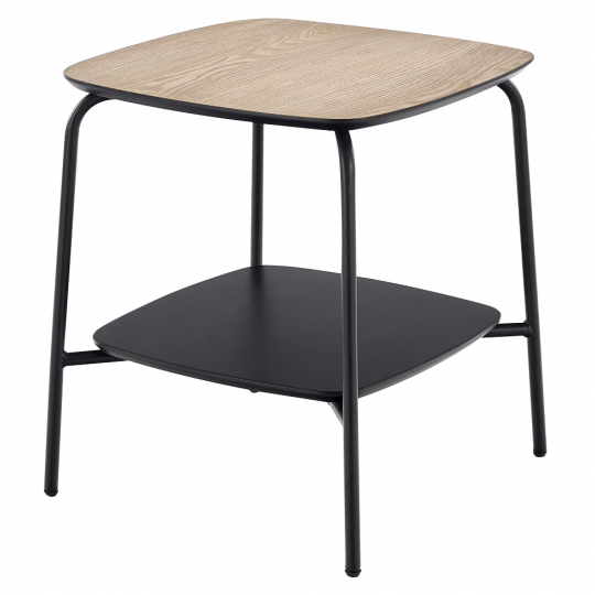 Sidebord 'Genua' - Eg/Sort