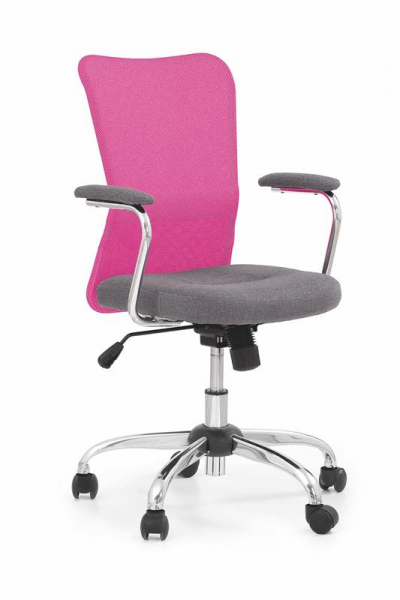 Kontorfåtölj 'Andy' - Rosa